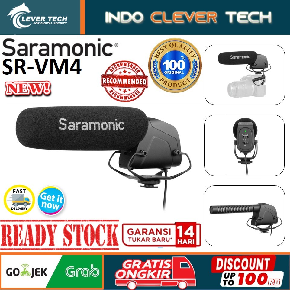 Saramonic Microphone SR-VM4 Lightweight Directional Condenser