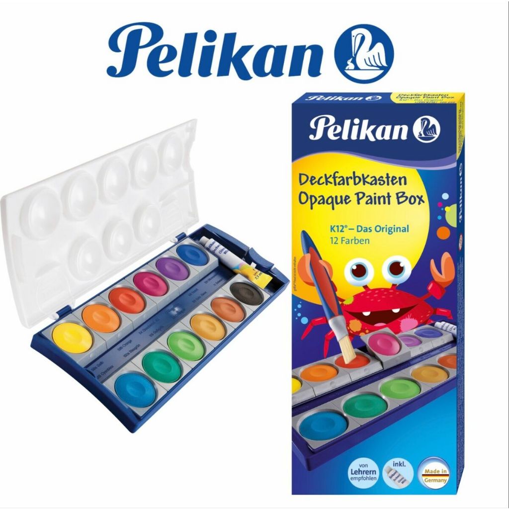 

PELIKAN CAT AIR 735 K/12 GB - WATER COLOR CAKE 12 WARNA