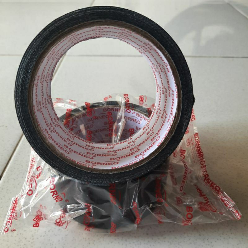 (1PCS)LAKBAN HITAM BESAR/ISOLASI HITAM BESAR KUALITAS