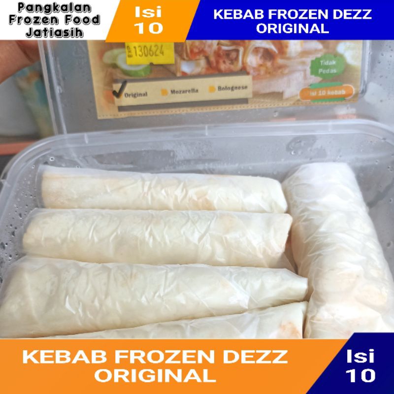 

Kebab Dezz Original I Pedas & Tidak Pedas I Isi 10
