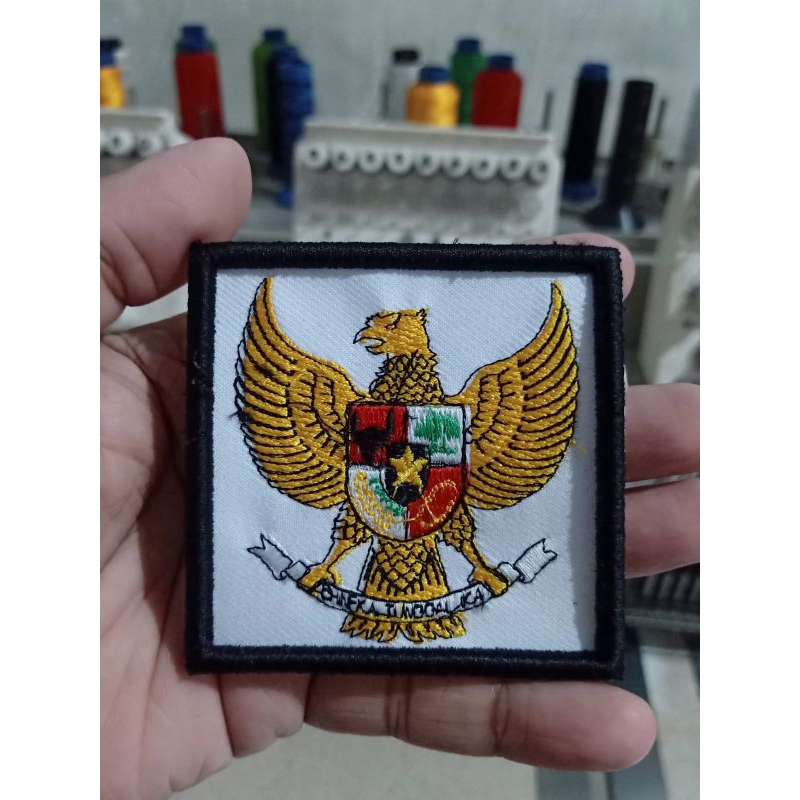 Patch Bordir 3D Logo Garuda