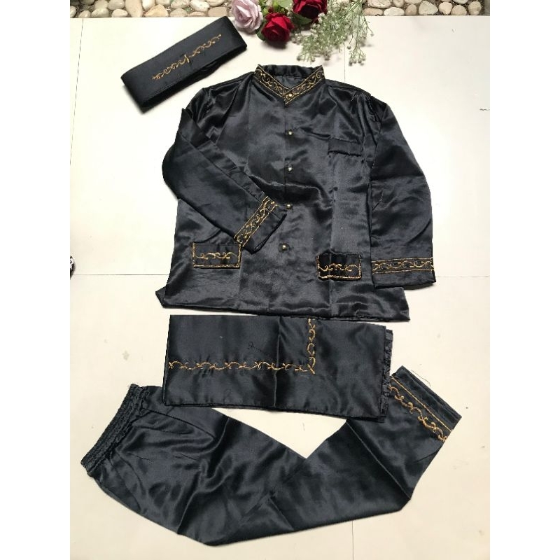 Basofi/set celana sarung peci Anak SMP