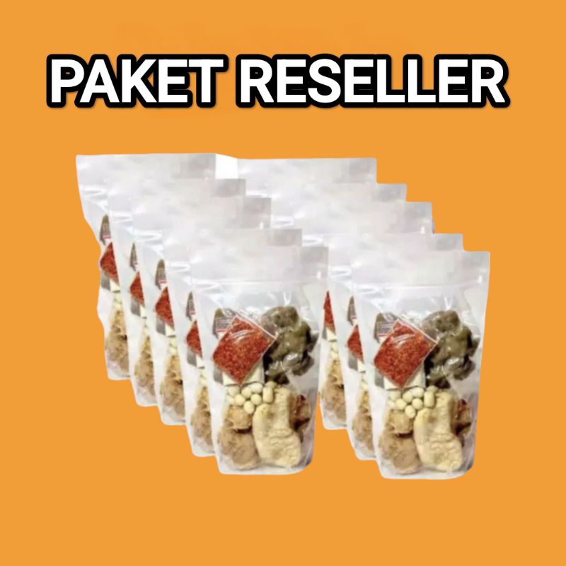 

PAKET baso reseller ( 80 CIRAWANG 30 BASO ACI 20 BOCIRAT )