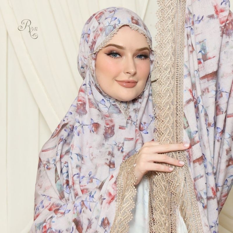 Mukena Ryn Rayyan Viscose Import Lavina Series