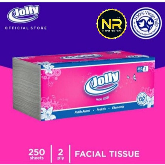 tisu jolly 250 shet isi 48 pak/tisu Jolly 250pcs 1 dus