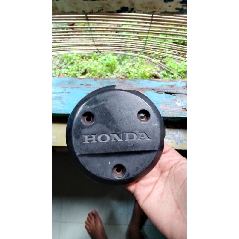 Cover Blok Kanan supra x 125 Karbu Ori ada minus