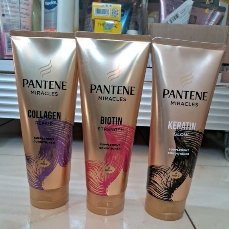 Pantene Conditioner Collagen Repair 150ml/pantene Conditioner Biotin Strength 150ml