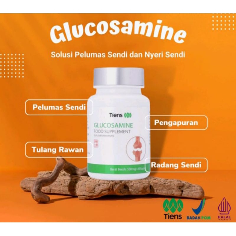 Glukosamin Tiens - Obat Sendi Rematik Encok Tulang