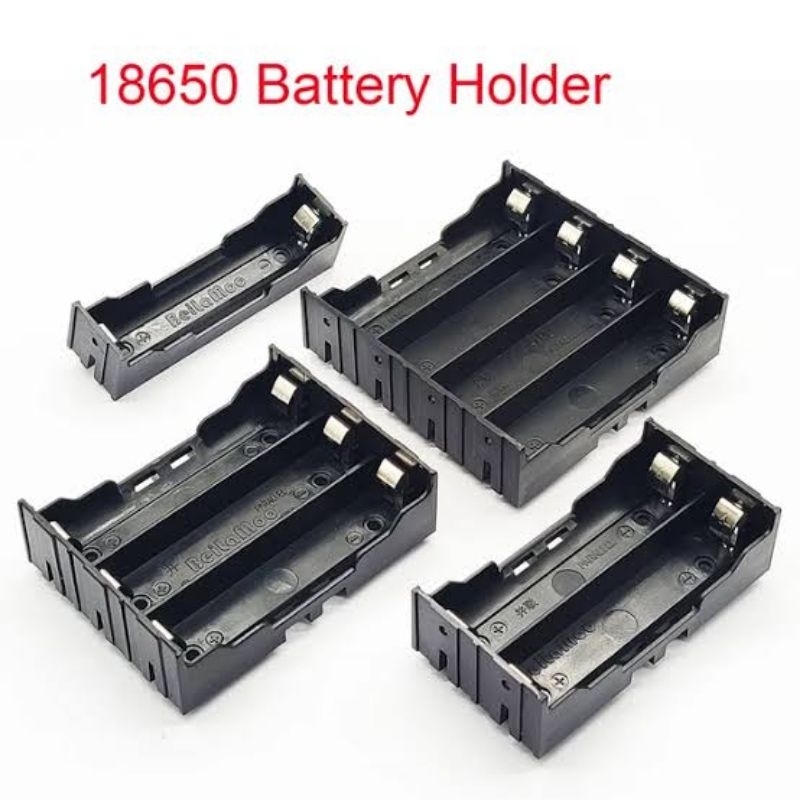 Holder Slot Baterai 18650 Paralel