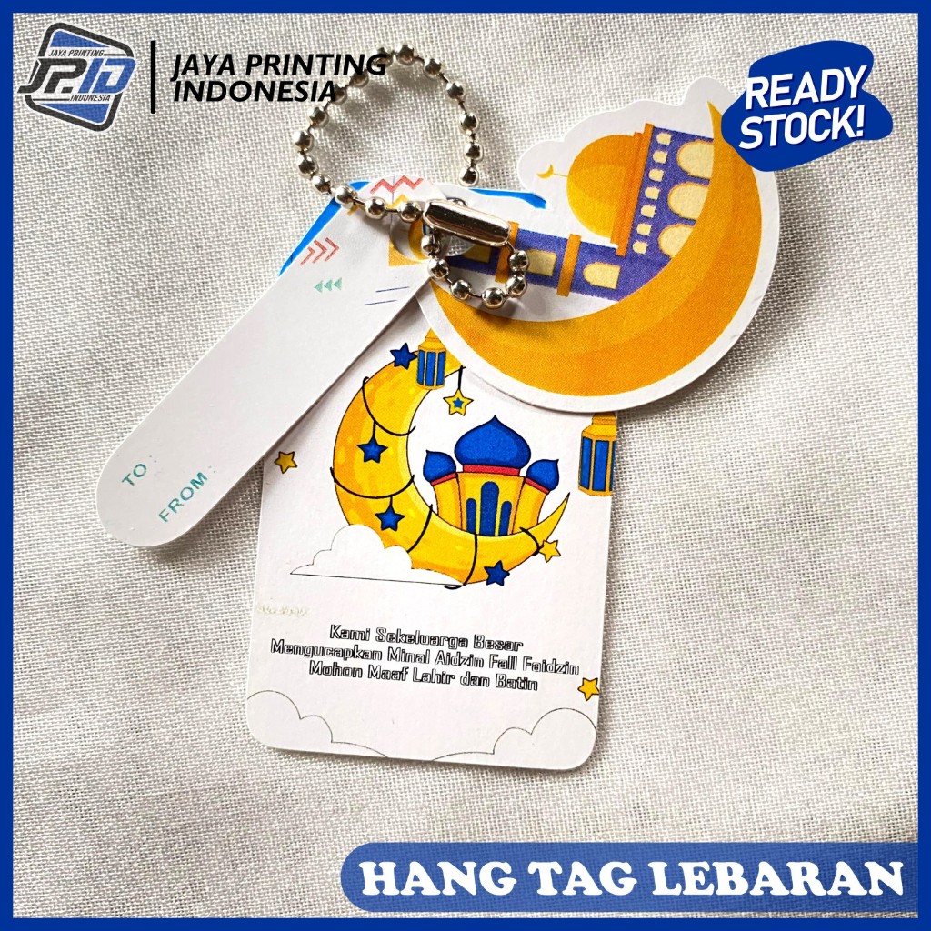 

20Motif hang tag LEBARAN IDUL FITRI gift card gantugan hampers set of 3