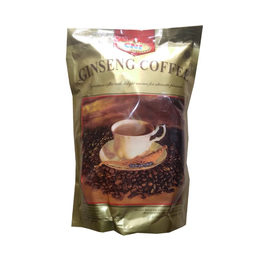 

Ginseng Coffee CNI Minuman Serbuk Kopi Instant - per PACK isi 20 sachet