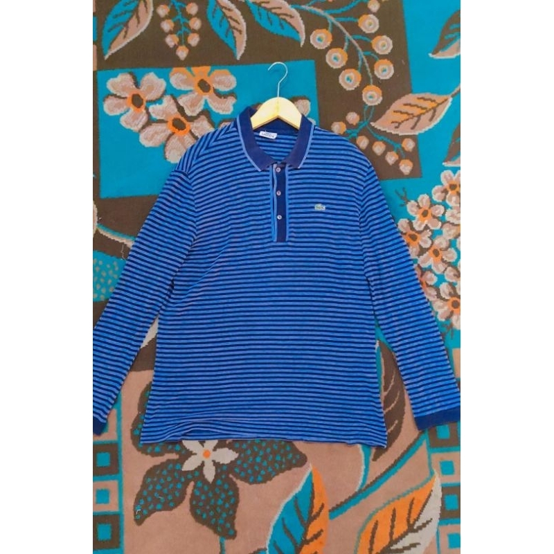 polo lacoste lengan panjang