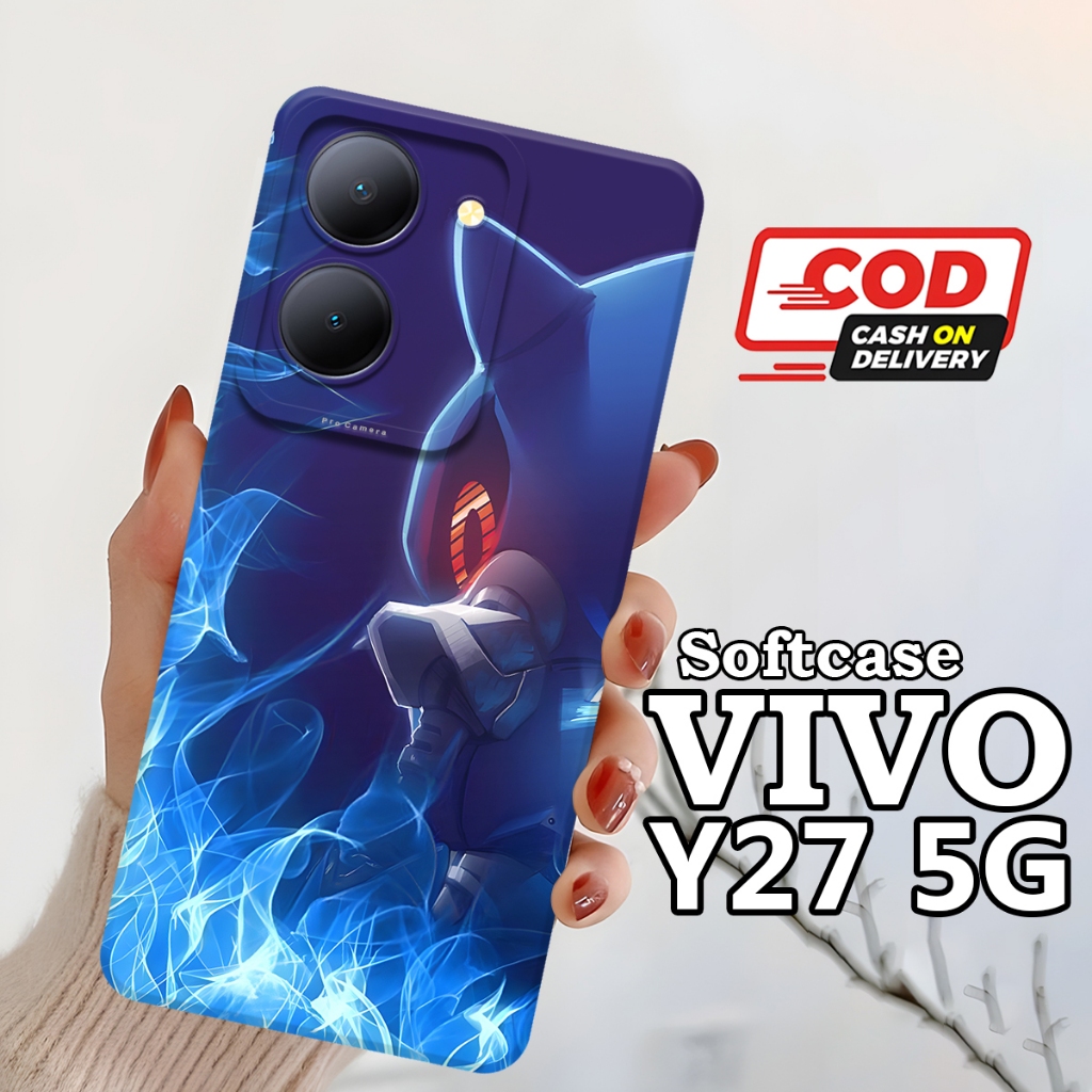 Softcase VIVO Y27,Y27S,Y27 5G,Y22,Y22S,Y17S,Y36,Y36 5G Terbaru {PAR33} Fashion Kecepatan Sonic Cepat