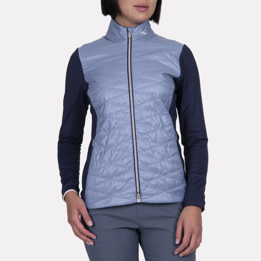 Kjus Women's Retention Jacket Kjus Golf Jacket Jaket Kjus polar inner Original Kjuz Blue jacket gunu