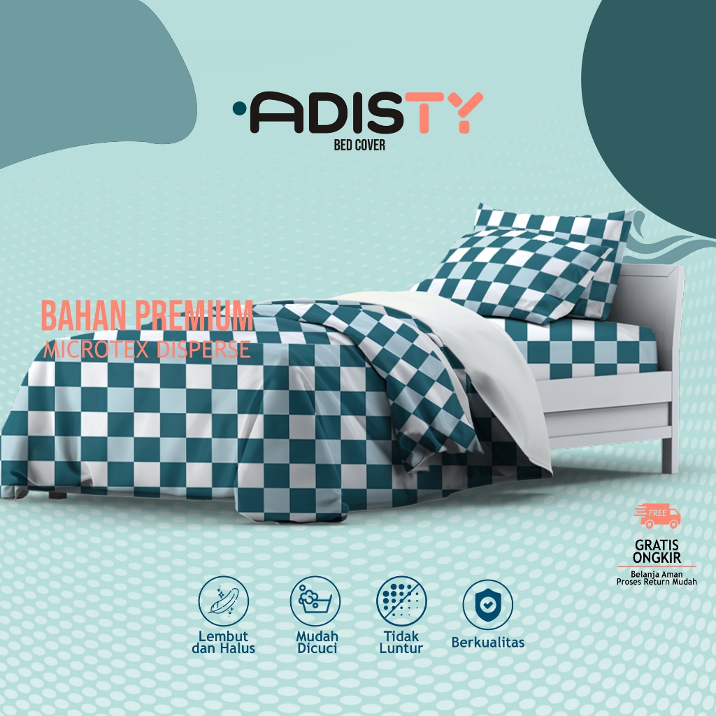 ADISTY BEDCOVER SET{1 SET BEDCOVER}