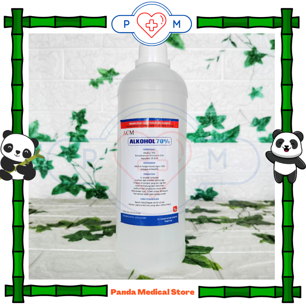 Alkohol / Alcohol 70% 1 liter ACM