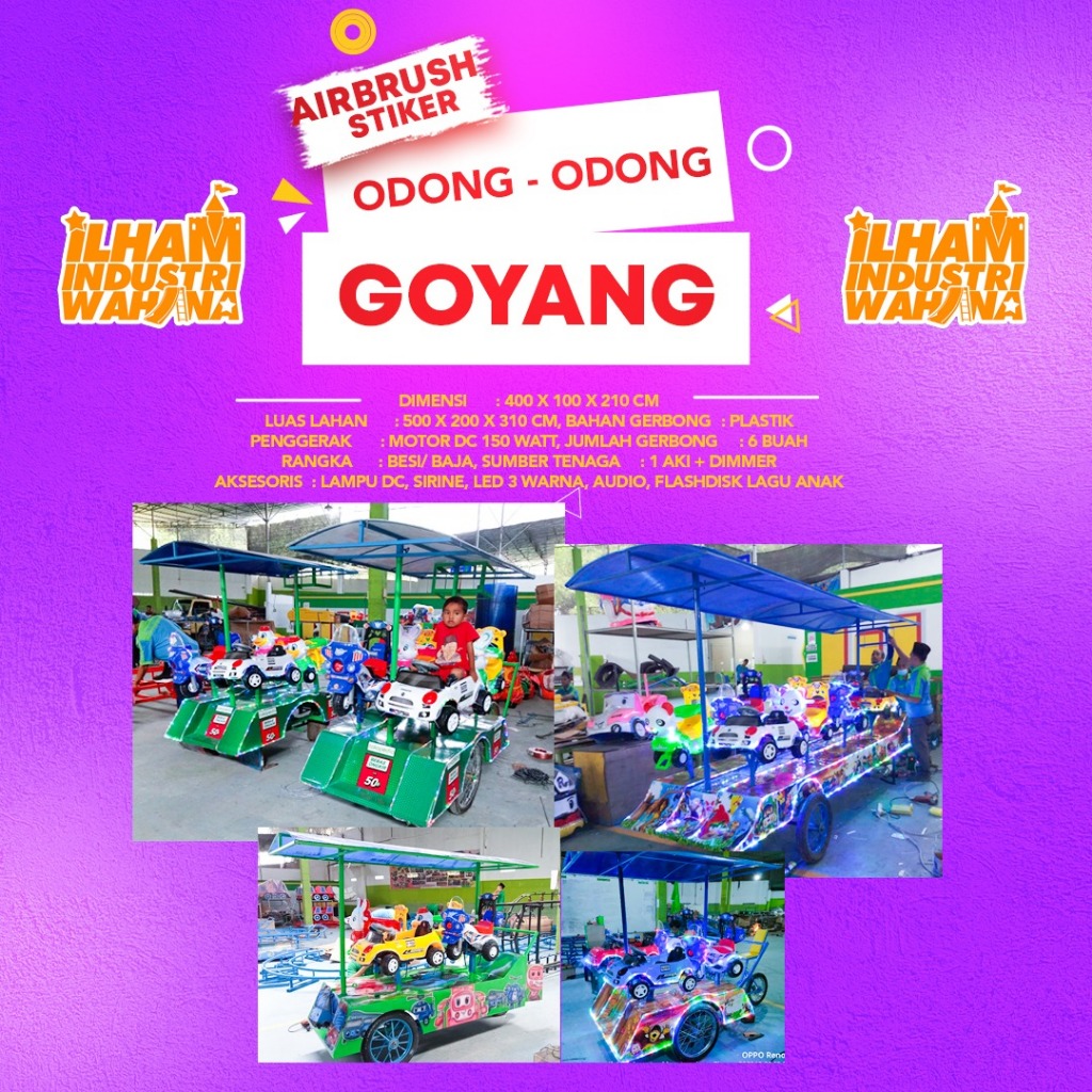 odong odong kereta goyang