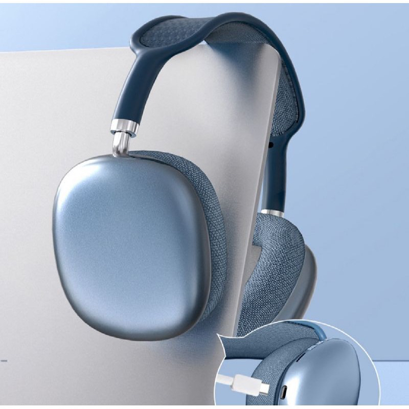 Headphone JOYSEUS P9 HIFI Stereo Bluetooth Support TF Card 3.5mm, Bluetooth Headset Clear Sound - De