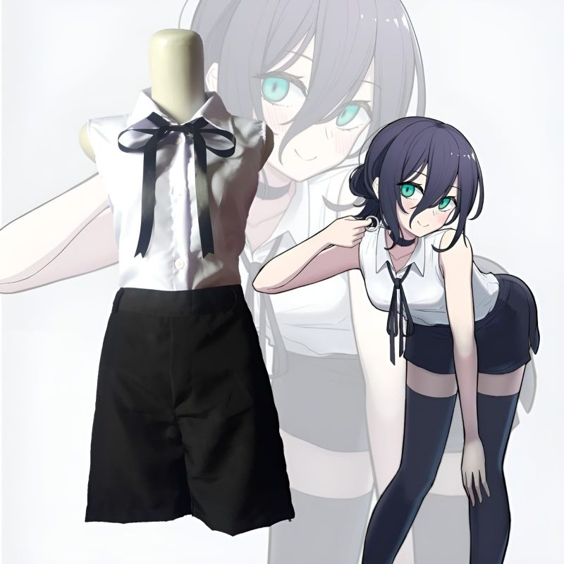 CAINSAW MAN COSPLAY WAKIMA COSPLAY ANIME JEPANG WANITA MURAH