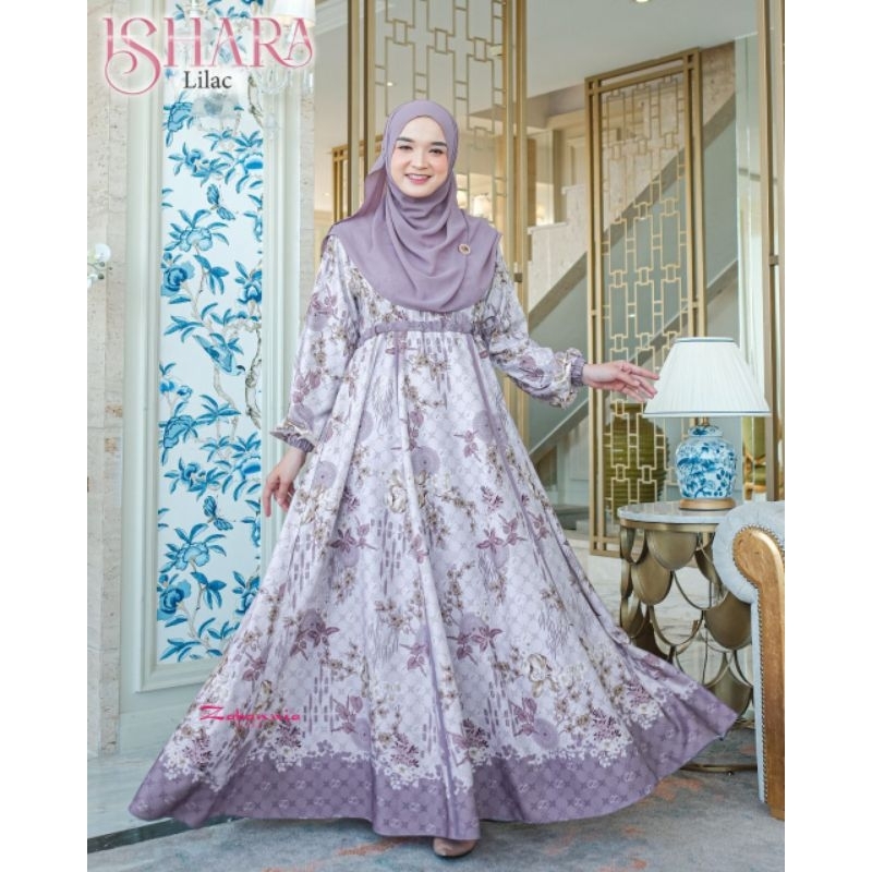 (READY STOCK) Gamis Ishara Gamis Mom By Zabannia