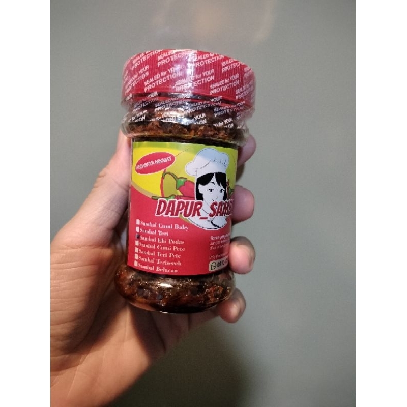 

Sambel ebi pedas#Full ebi#halal 100%
