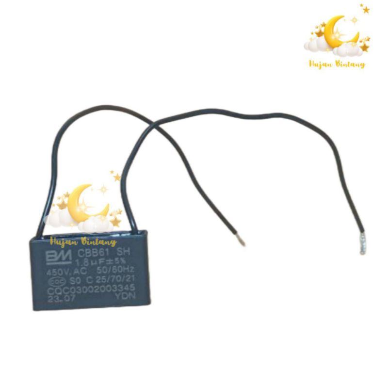 kapasitor kipas angin krisbow 16 inch 12 18 duduk dinding remot