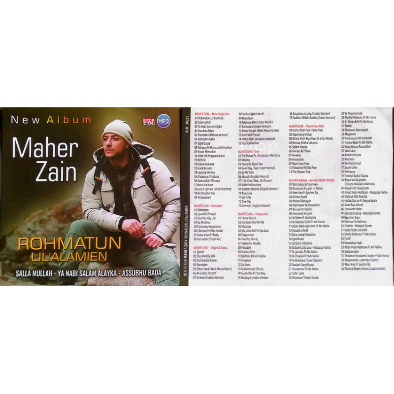 KASET MP3 AUDIO LAGU LAGU MAHER ZAIN