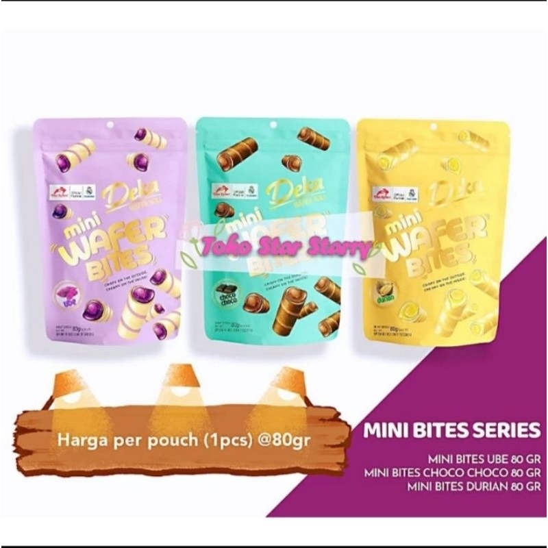 

Deka Mini Wafer Bites Choco Choco 80g