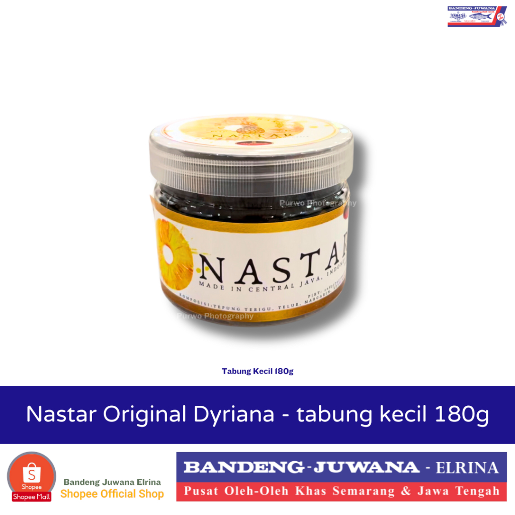 

Nastar Original Tabung Kecil 180g merek Dyriana