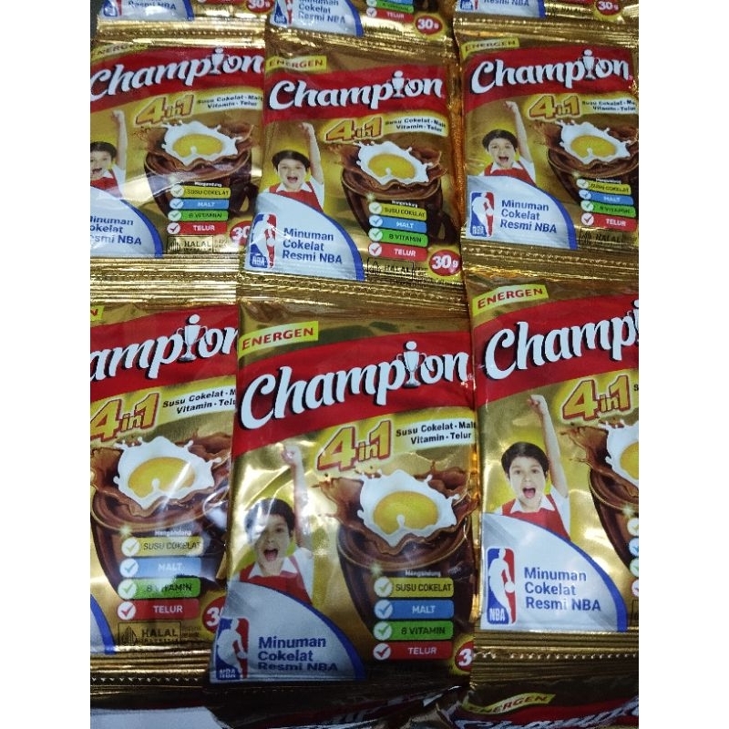 

CHAMPION SUSU COKLAT ENERGEN SACHET