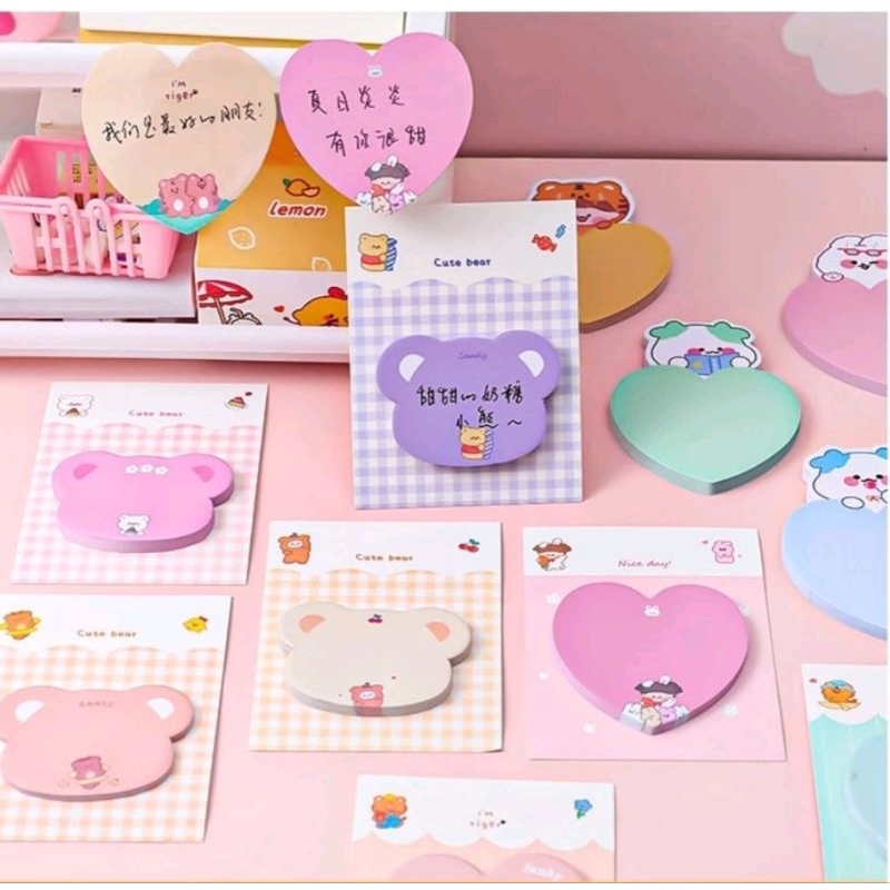 

Sticky Notes Love Animal Unik Lucu