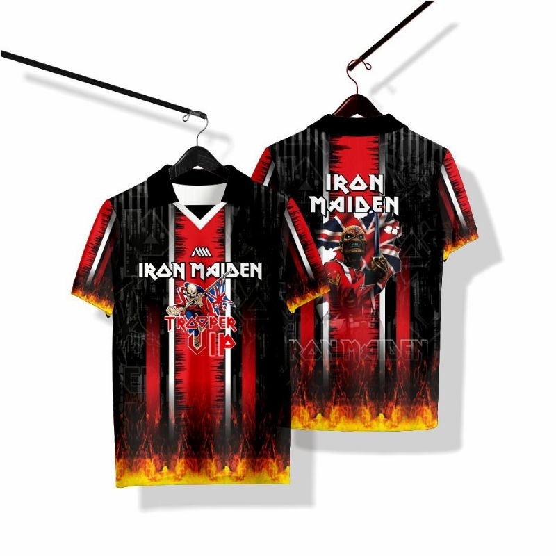 Blacksyen Apparel 99// Jersey Iron Maiden //Jersey Retro //Jersey Vintage // Jersey Band // Baju Bol