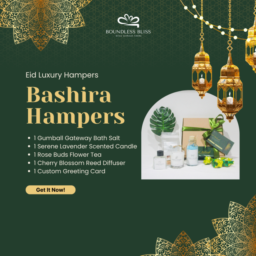 

Bashira Hampers by Boundless Bliss | EID HAMPERS | PARSEL LEBARAN | LEBARAN HAMPERS | PARCEL LEBARAN | RAMADHAN PARCEL | HAMPERS IDUL FITRI