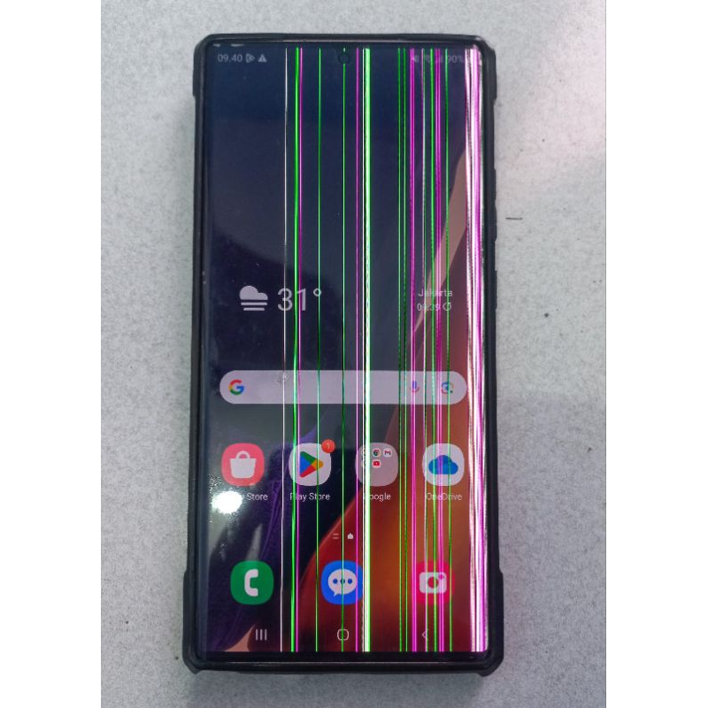 Samsung Note 20 Ultra 5g Ram 12Gb bekas Minus Lcd