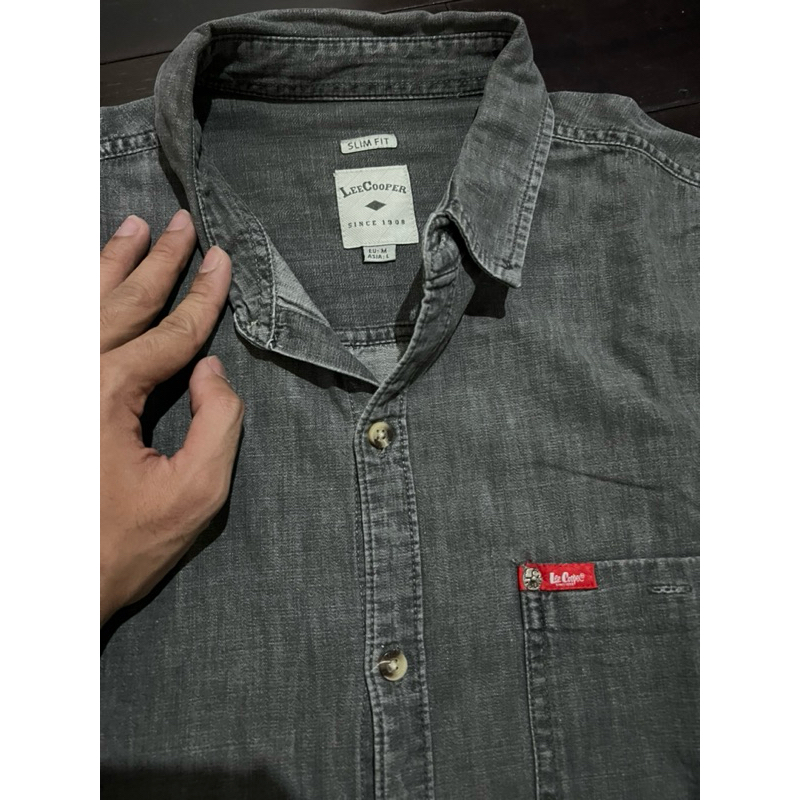 kemeja Denim Lee Cooper