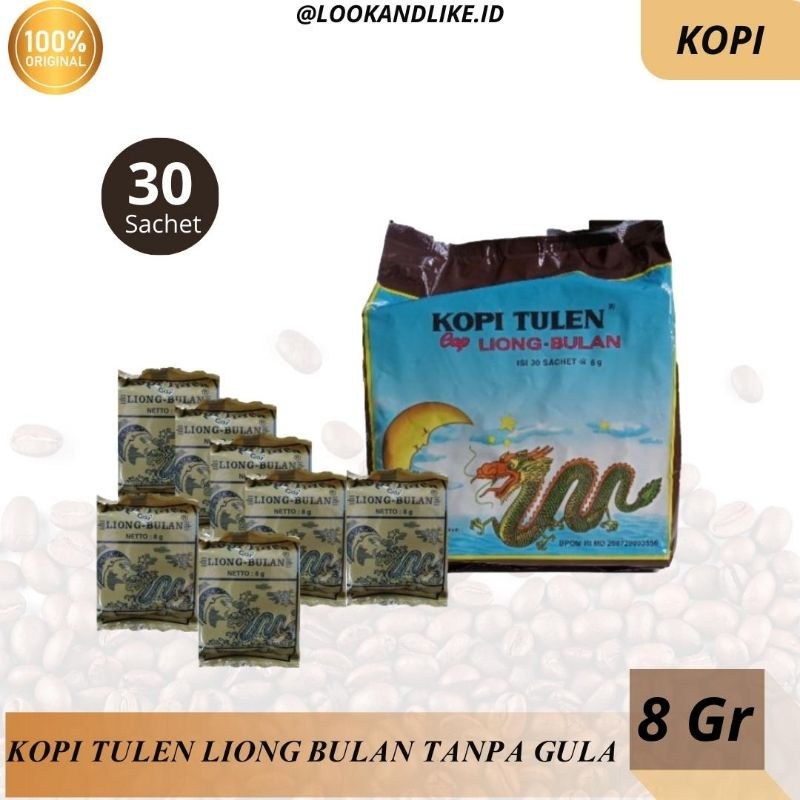 

kopi liong tanpa gula isi 30sachet