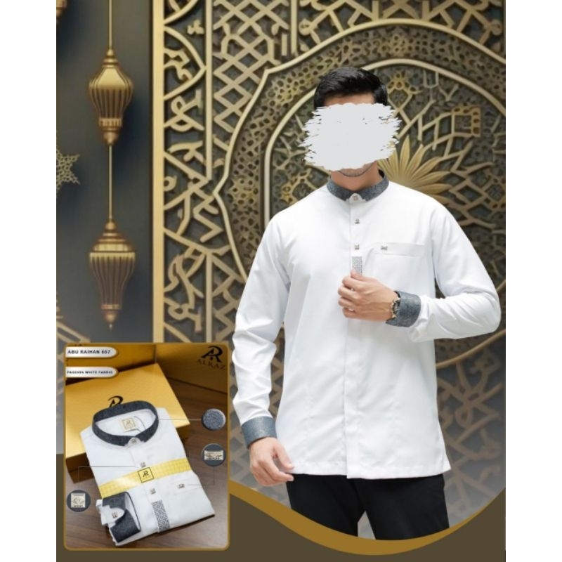 KOKO AL RAZ EXCLUSIVE ABU RAIHAN / KOKO AL.RAZ PUTIH / KOKO SUPER ADEM / KOKO LENGAN PANJANG