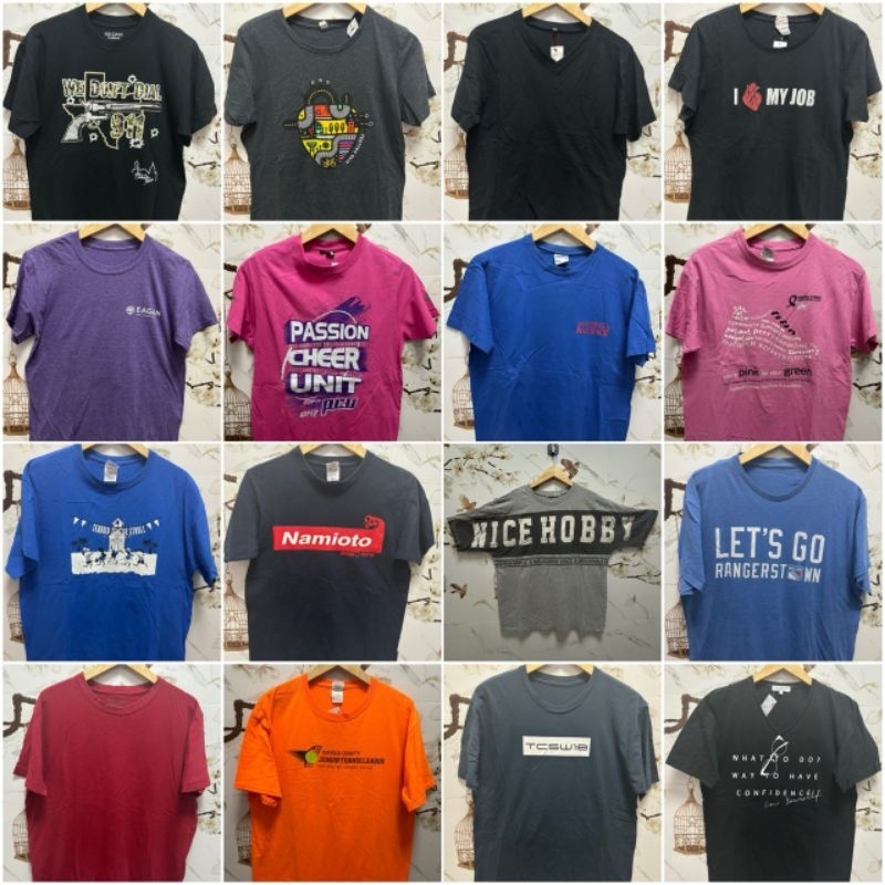 KAOS BRANDED 12 Gildan, Kaepa USA