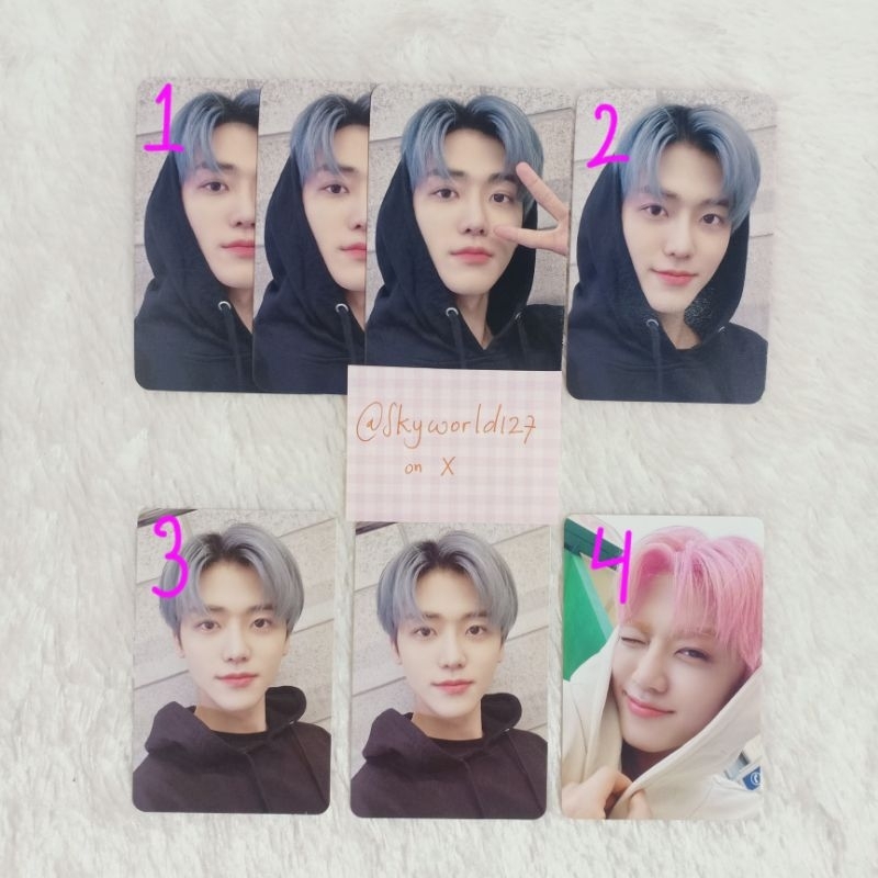 [PENTING: BACA DESKRIPSI] NCT DREAM JAEMIN OFFICIAL OFFICIAL PHOTOCARD CANDY HOODIE HITAM POB ISTJ C