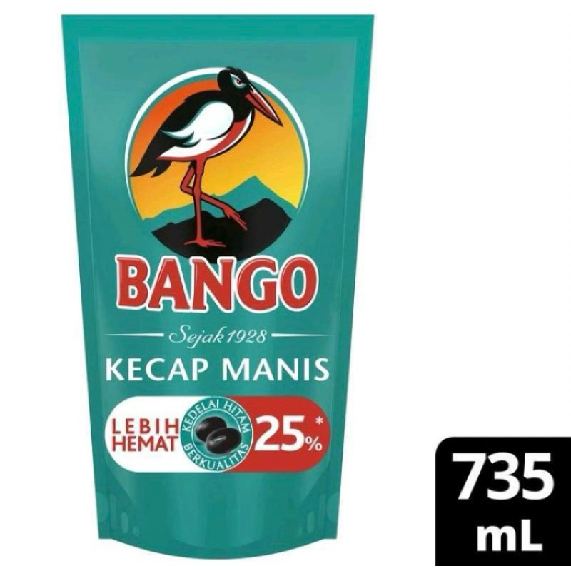

Kecap manis BANGO 735 ml/950 gr
