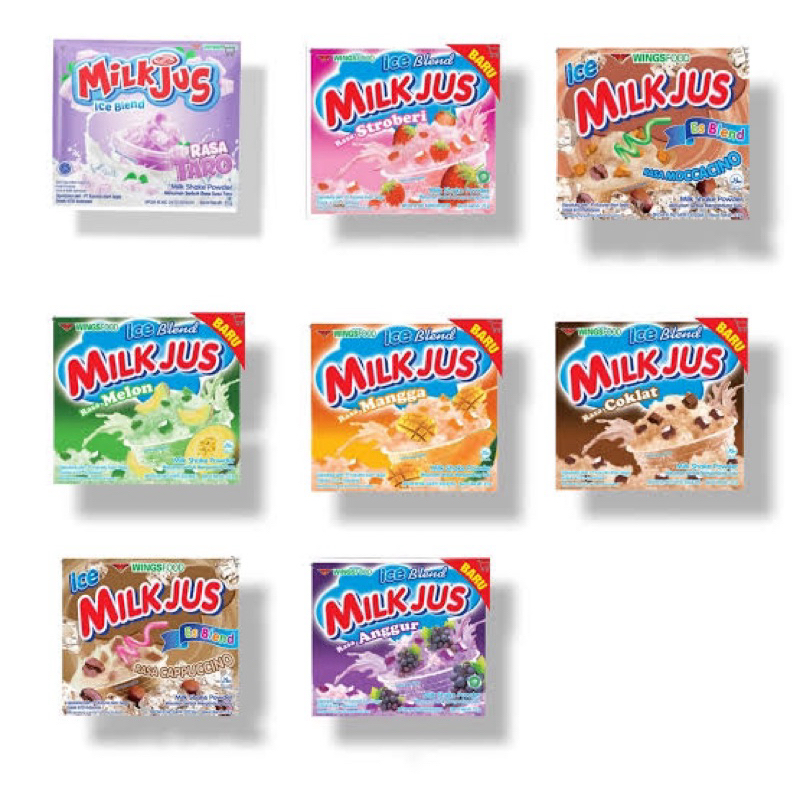 

milkjus all varian / milkjus murah / milkjus semua rasa / milkjus renceng