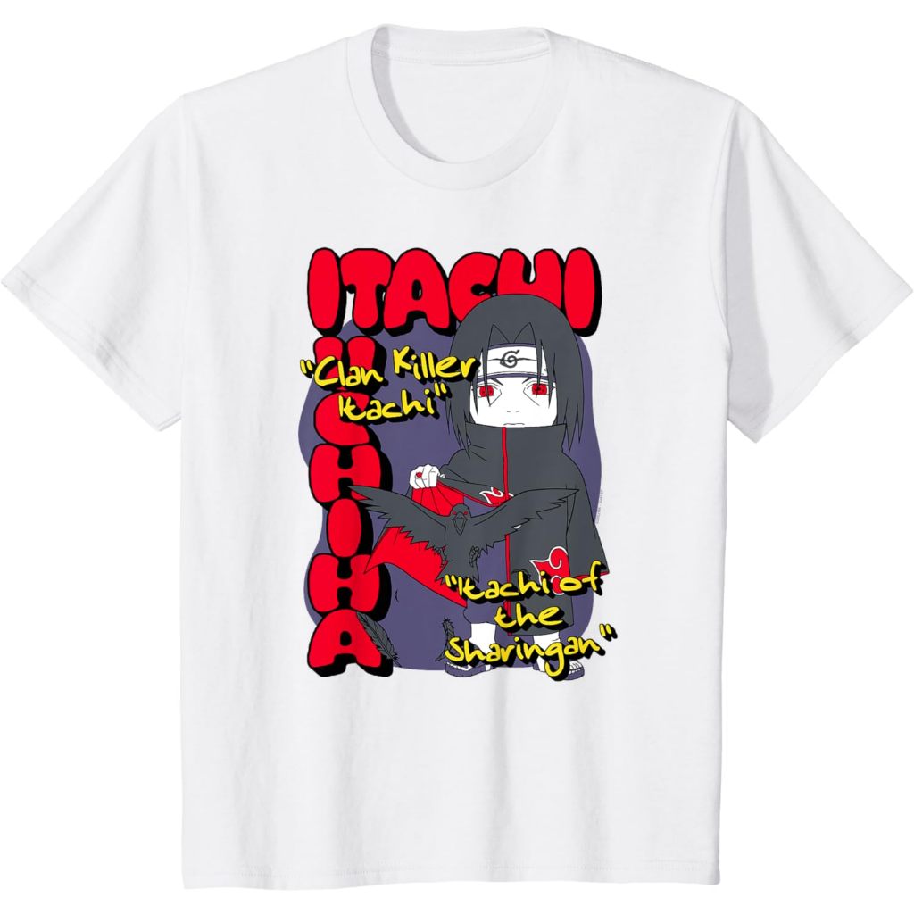 Baju Kaos Anak Distro Premium Naruto Shippuden Killer Itachi Chibi September T-Shirt Club T-Shirt