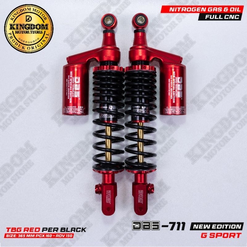 Shock Tabung DBS 711 G SPORT NEW EDITION HONDA NEW PCX 160 PCX 150 ADV 150