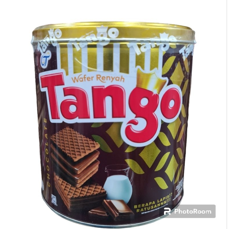 

Wafer Tango Kaleng 270g Exp Jan 2025/ Tango Wafer Coklat Kaleng