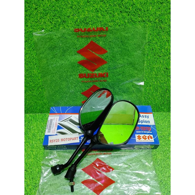 Kaca Spion Set Suzuki Smash 110, Shogun 125, Shogun 110 Kebo, Spin 125 ORI lokal