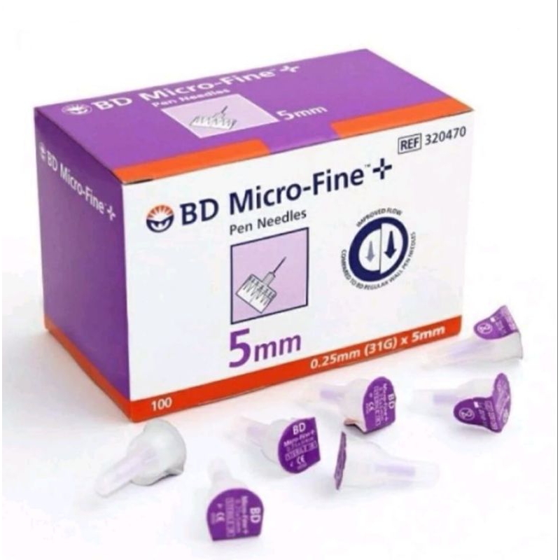 Jarum pena microfen jarum insulin bd insulin unggu