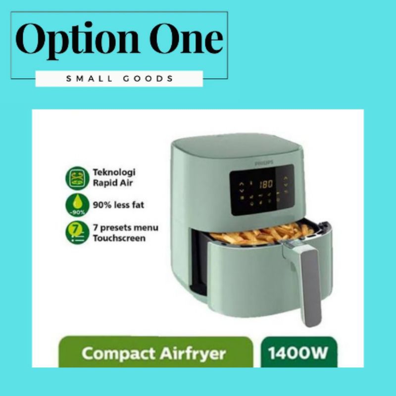 Philips Air Fryer Spectre HD9252/50 Digital AirFryer HD9252 Hijau
