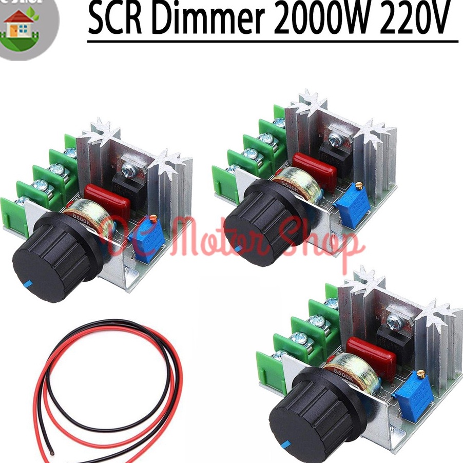 Penjualan TerbaikCOD Dimmer SCR 2W Motor Speed Controller 22V AC PWM Regulator