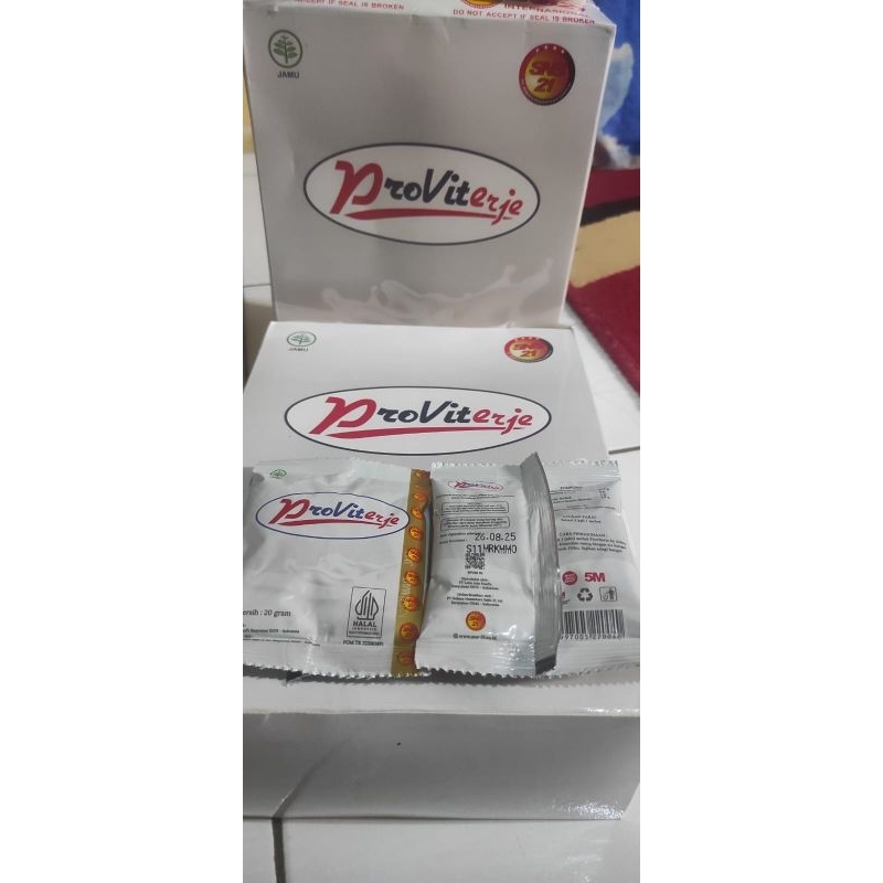 

Susu kambing Provit Plush Royal Jelly ( ProviteErje) harga 1 box 50 Scht