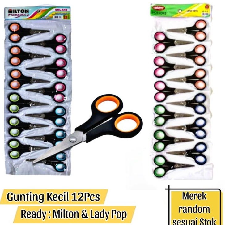 

Stok terbaru 12 PCS GUNTING MURAH PENDEK STAINLESS STEEL GROSIR